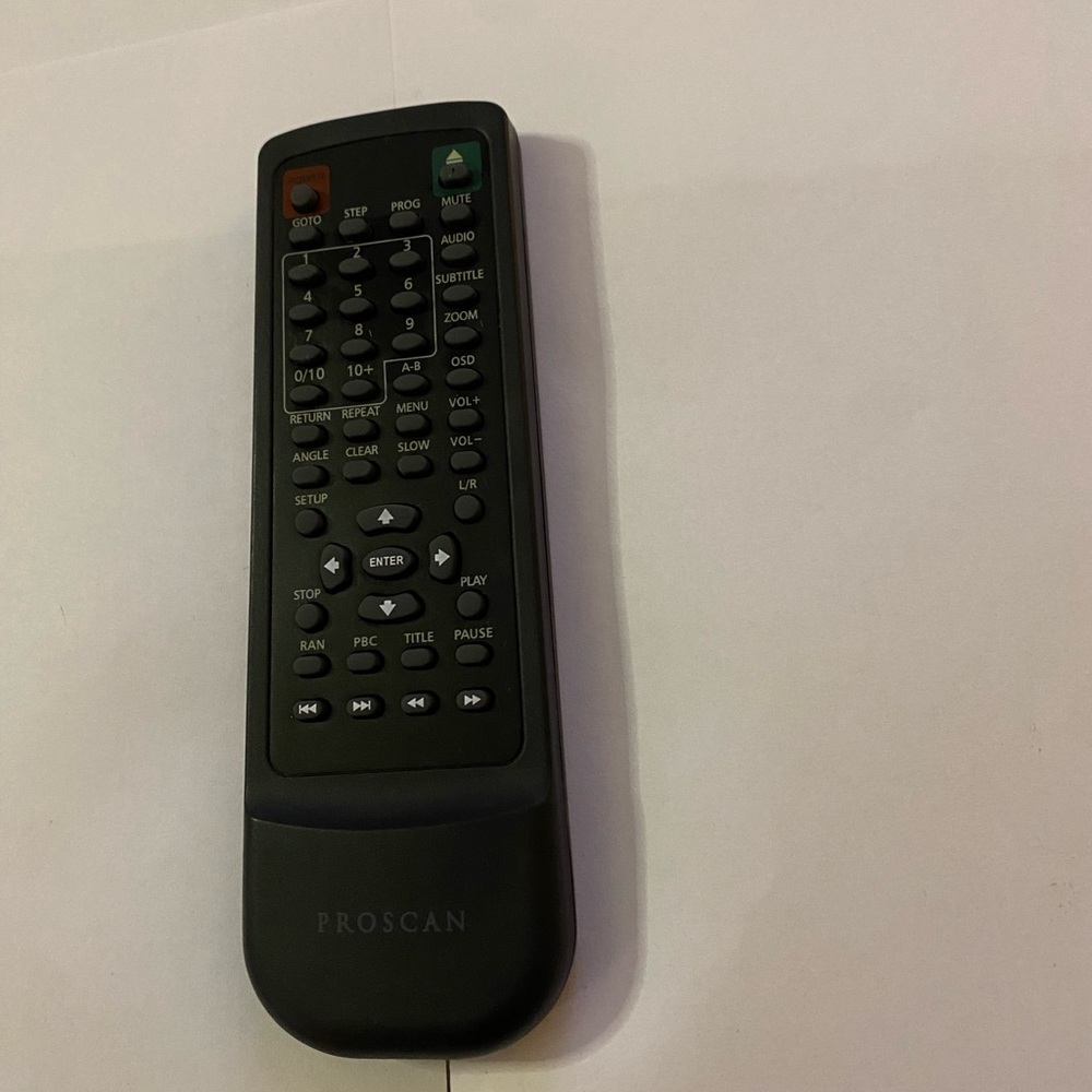 Proscan dvd remote control replacement tested